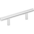 Elements By Hardware Resources 3" Center-to-Center Polished Chrome Naples Cabinet Bar Pull 136PC